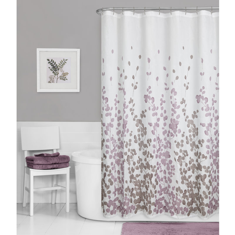 Winston Porter Thad Floral Single Shower Curtain & Reviews Wayfair